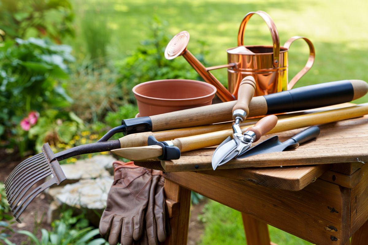 garden implements and tools